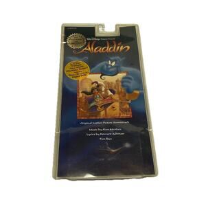 Aladdin Original Motion Picture Soundtrack Cassette New SEALED Disney 90’s Rare